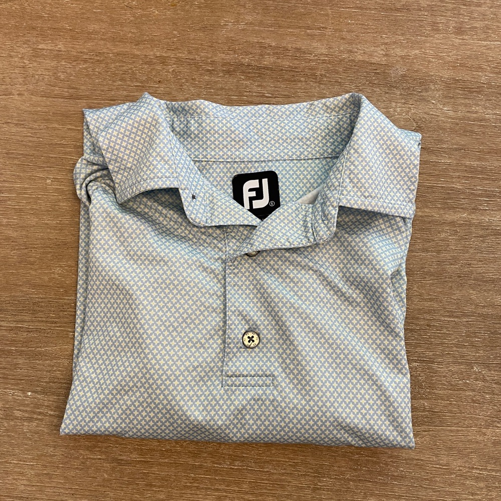 Footjoy golf shirt size small